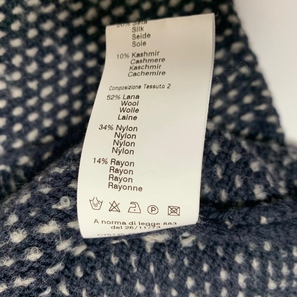 Caroline Freese Wool Cashmere Silk Sweater Cardigan Jacket 38 XS. 309 - Picture 4 of 4